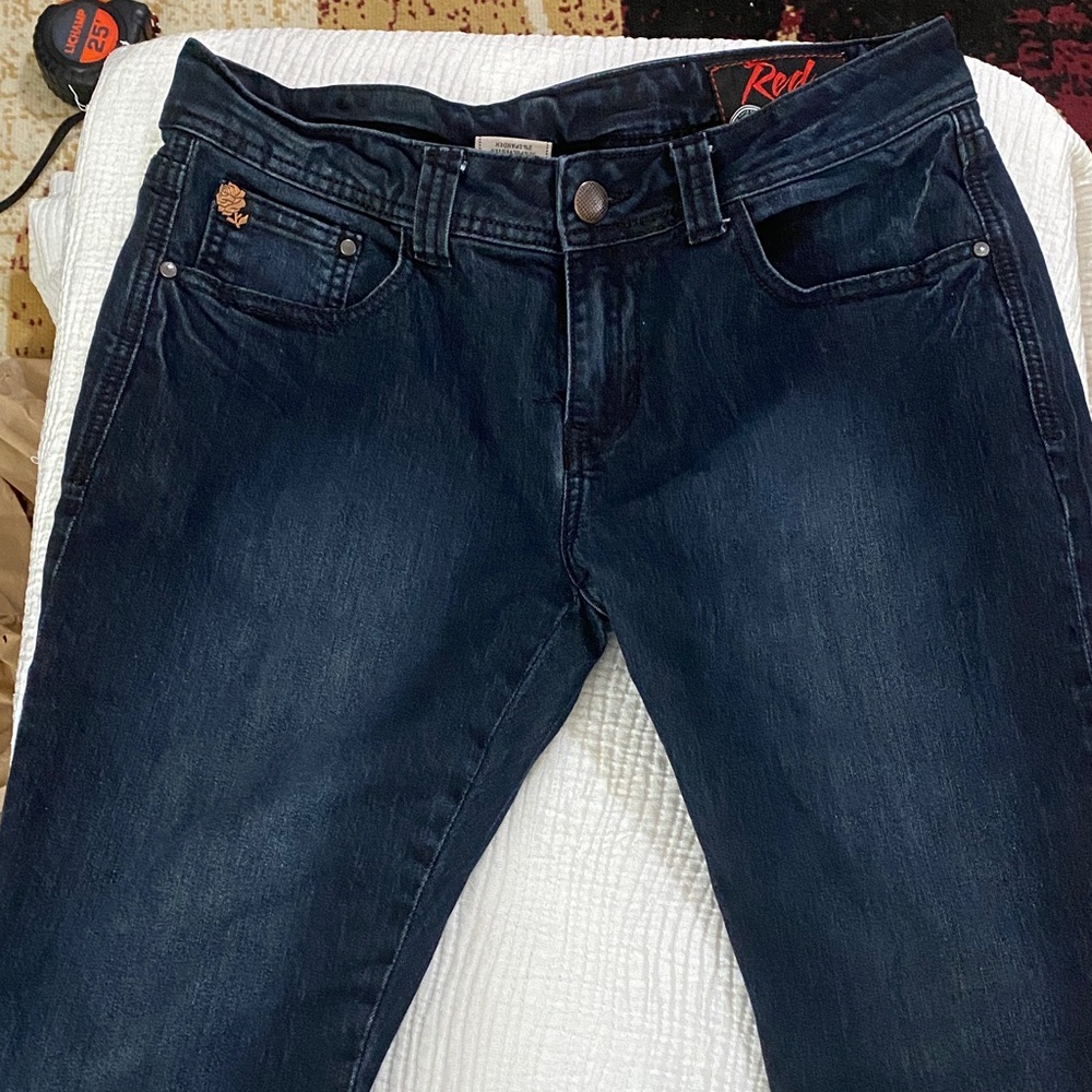 Red label London Dark Blue Women's Jeans Rose Royce Premium Jeans